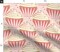 Large Scale Pink Cupcakes Atomic Birthday Party Retro Vintage Strawberry Celebration Vanilla Yellow Mid Century Stars Cosmic Cake Desserts Custom Printed Fabric by Spoonflower Various Fabrics by the Yard or Fat Quarter